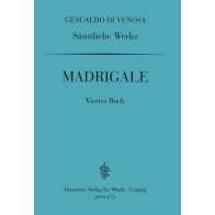 9790200440270BRKDV4774-01 GA IV: Madrigale, 4. Buch