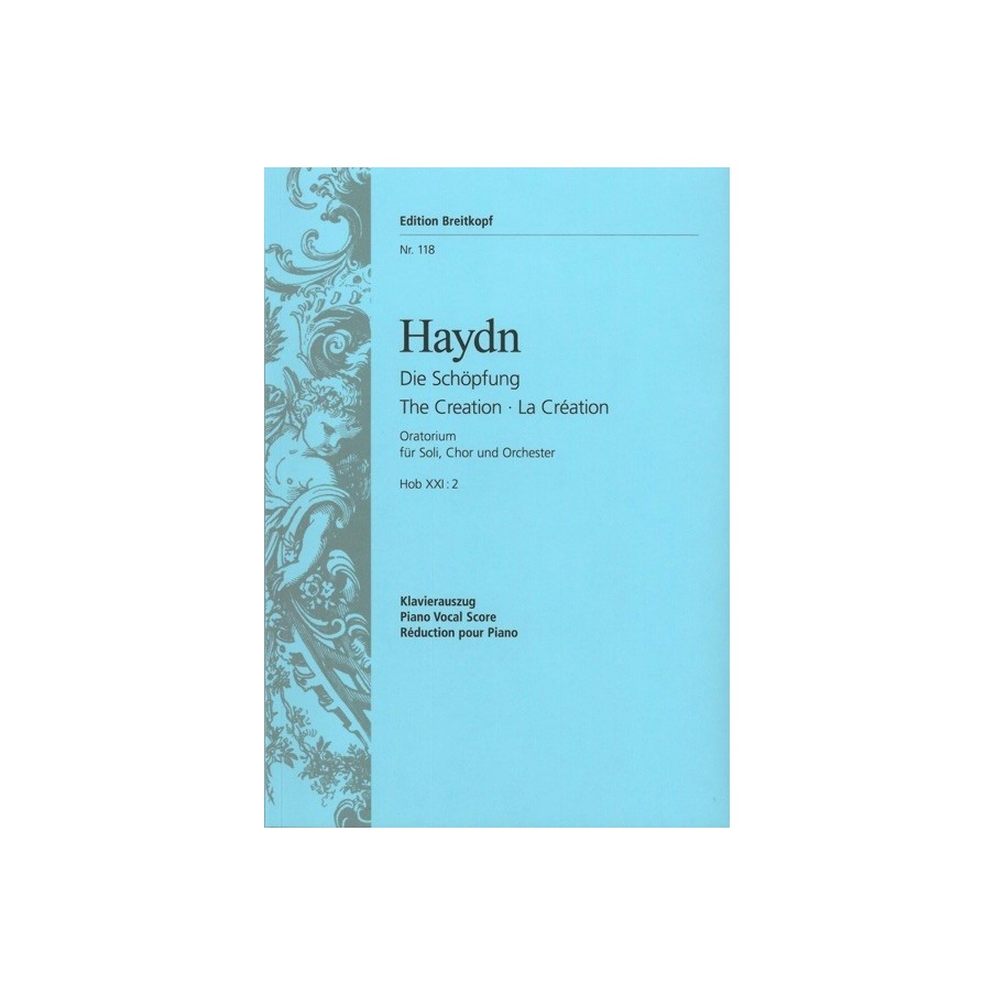 9790004160084BRKEB118 Die Schöpfung / The Creation Hob XXI:2