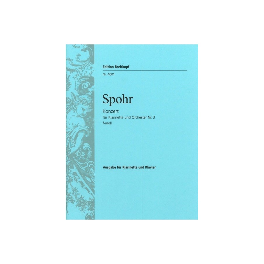 9790004162132BRKEB4001 Klarinettenkonzert Nr.3 f-moll