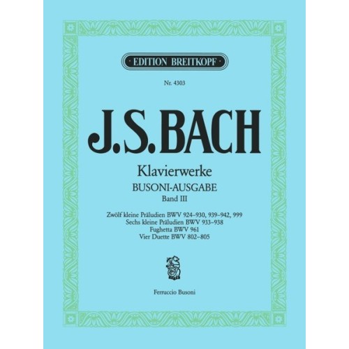 9790004162576BRKEB4303 Kleine Präludien