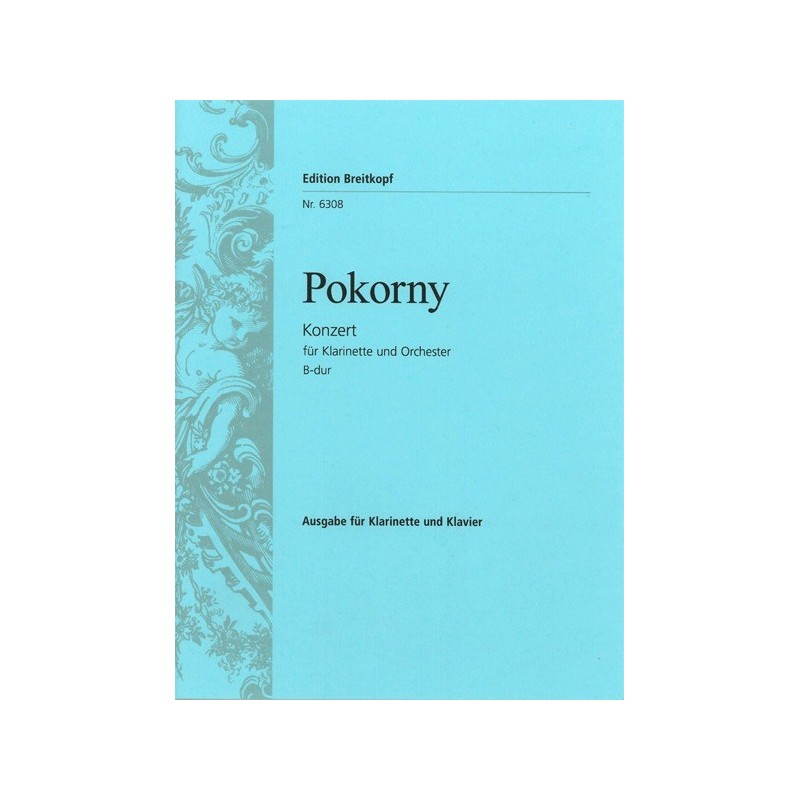 9790004166420BRKEB6308 Klarinettenkonzert B-dur