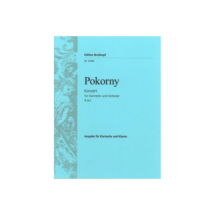 9790004166420BRKEB6308 Klarinettenkonzert B-dur
