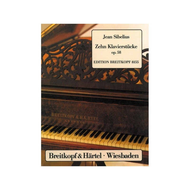 9790004175361BRKEB8155 Zehn Klavierstücke op. 58