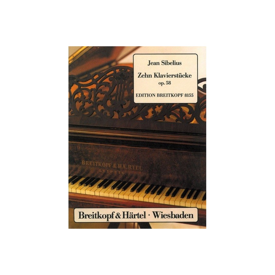 9790004175361BRKEB8155 Zehn Klavierstücke op. 58