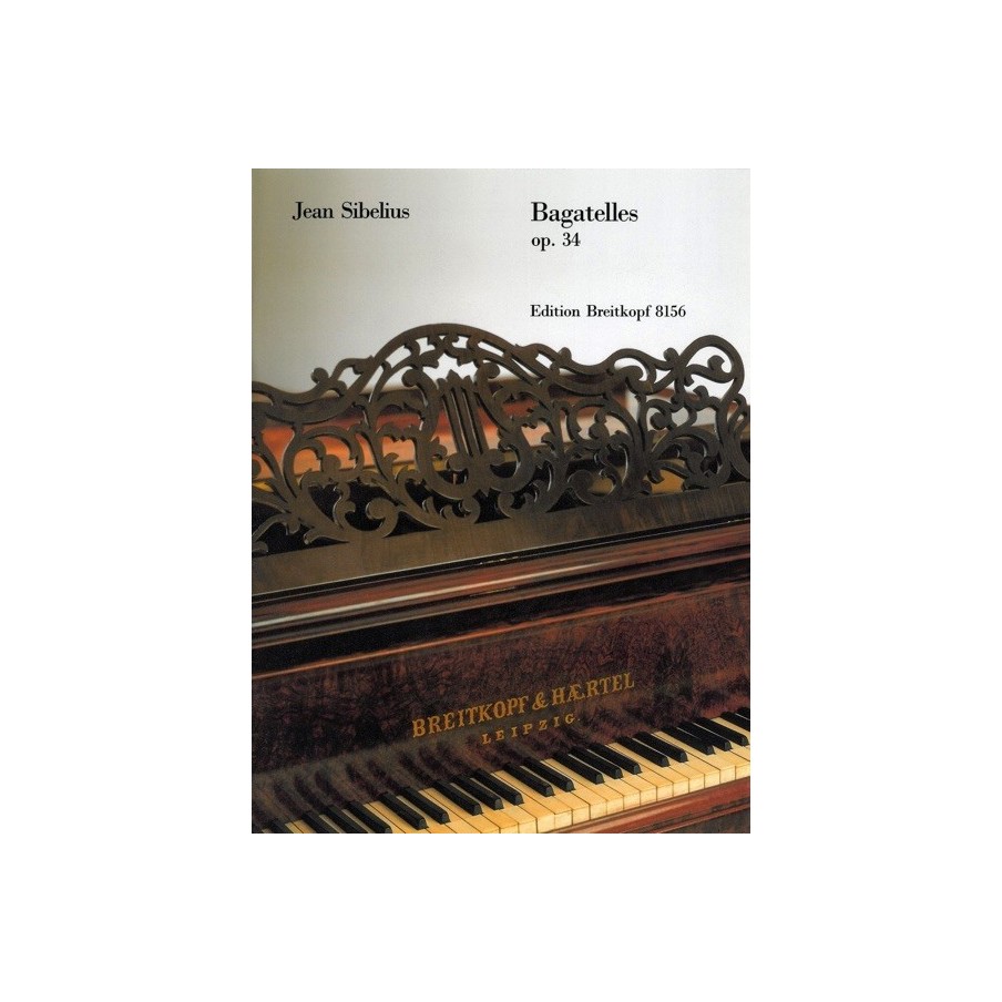 9790004175378BRKEB8156 Bagatelles op. 34