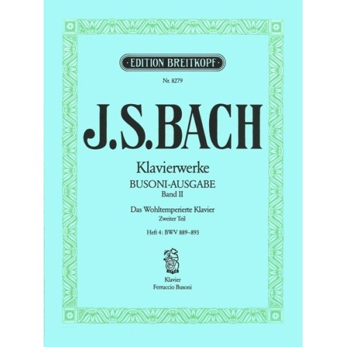 9790004175958BRKEB8279 Wohltemperiertes Klavier II/4