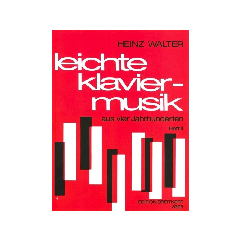 9790004176993BRKEB8393 Leichte Klaviermusik Bd. 2