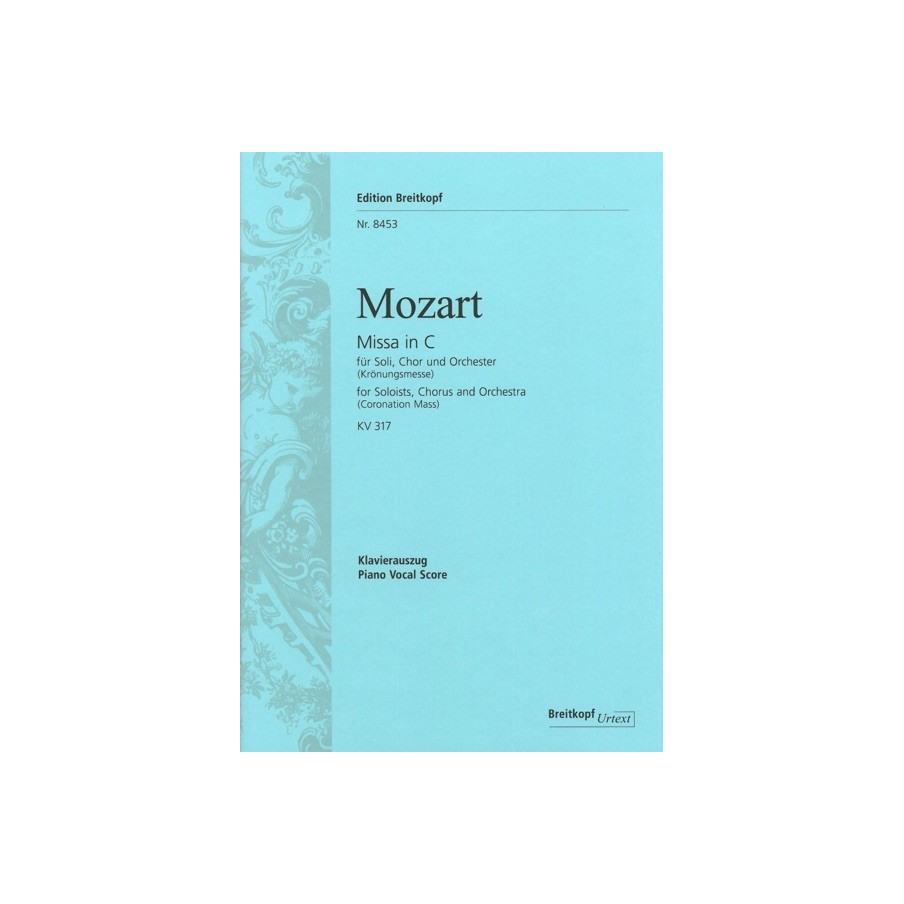 9790004177495BRKEB8453 Krönungsmesse KV317