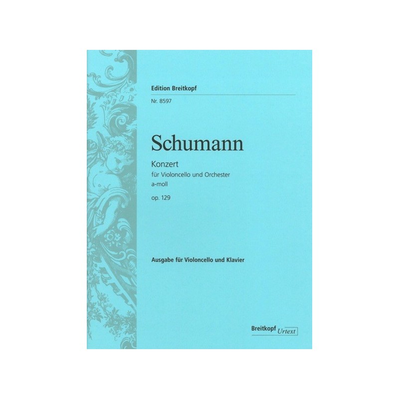 9790004179918BRKEB8597 Cello Concerto In A minor Op. 129