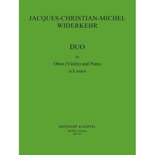 9790004483374BRKMR1653 Duo Sonate