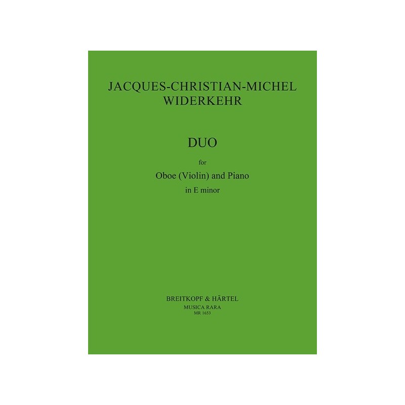 9790004483374BRKMR1653 Duo Sonate