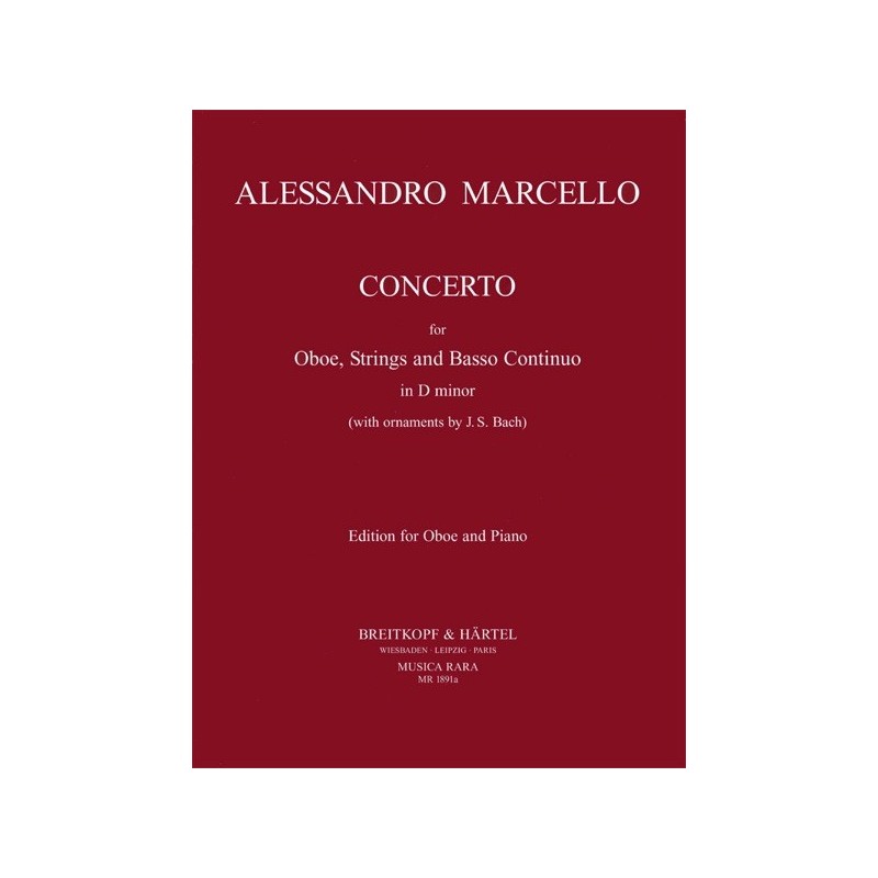 9790004484852BRKMR1891A Concerto in D minor