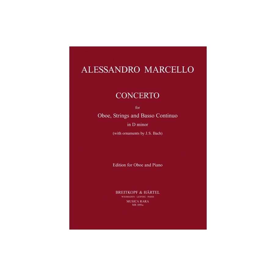 9790004484852BRKMR1891A Concerto in D minor