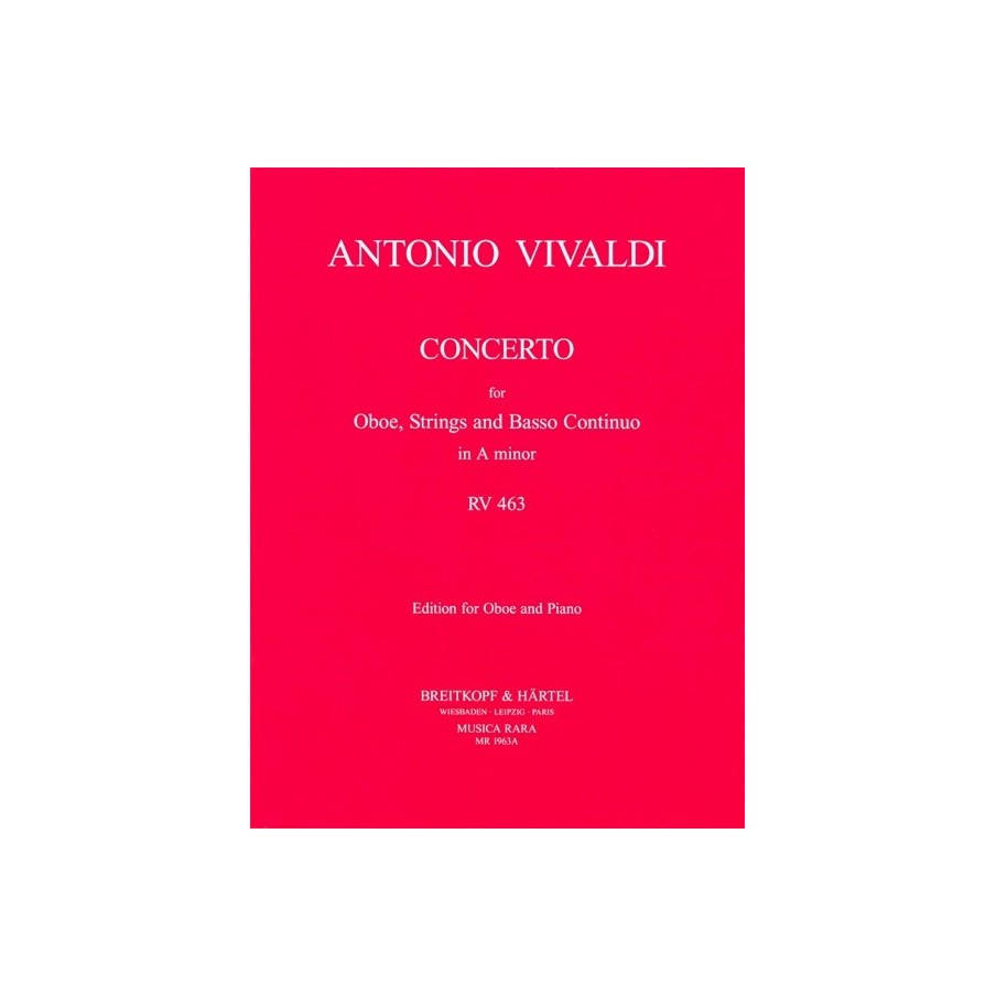9790004485682BRKMR1963A Concerto in a RV 463