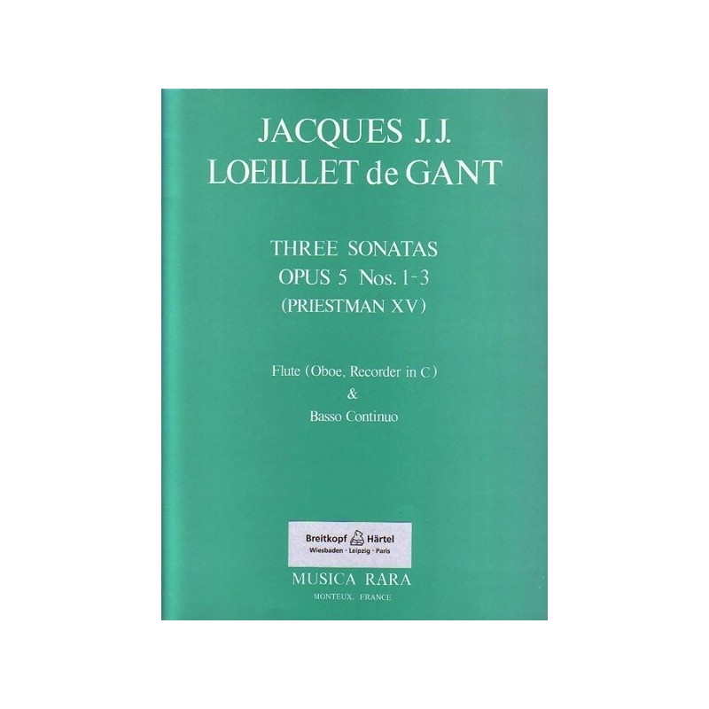 9790004485996BRKMR2034 Sechs Sonaten op. 5/1-3