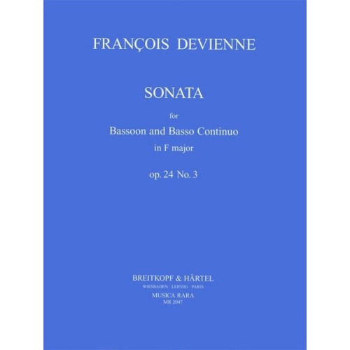 9790004486085BRKMR2047 Sonate in F op. 24 Nr. 3