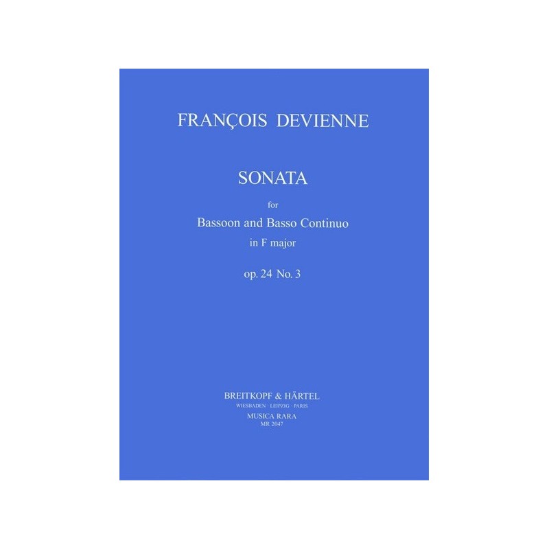 9790004486085BRKMR2047 Sonate in F op. 24 Nr. 3