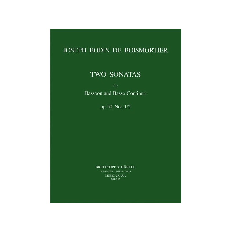 9790004486863BRKMR2132 Sonaten in e, G, op. 50/1-2