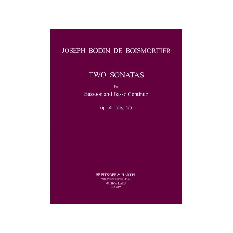 9790004487198BRKMR2169 Sonaten in d, c, op. 50/4-5