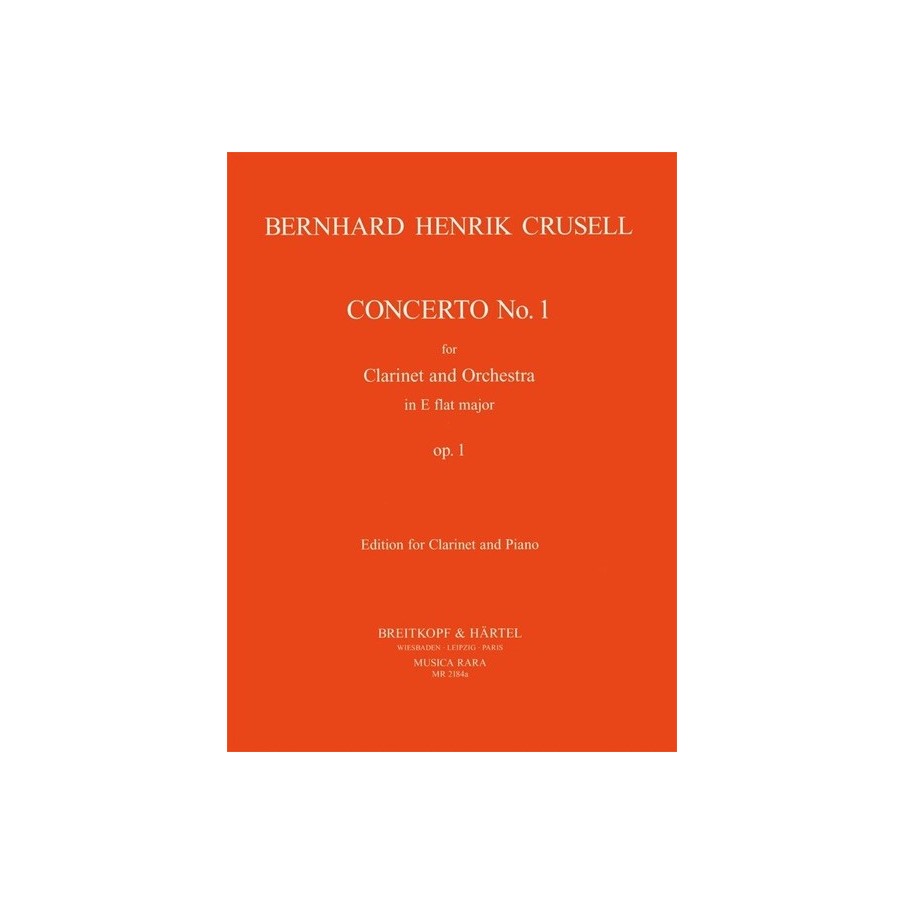 9790004487341BRKMR2184A Klarinettenkonzert op.1/1 Es