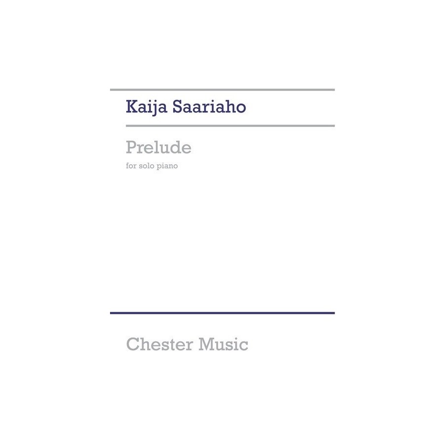 9781849383387MUSCH72534 Prelude For Solo Piano