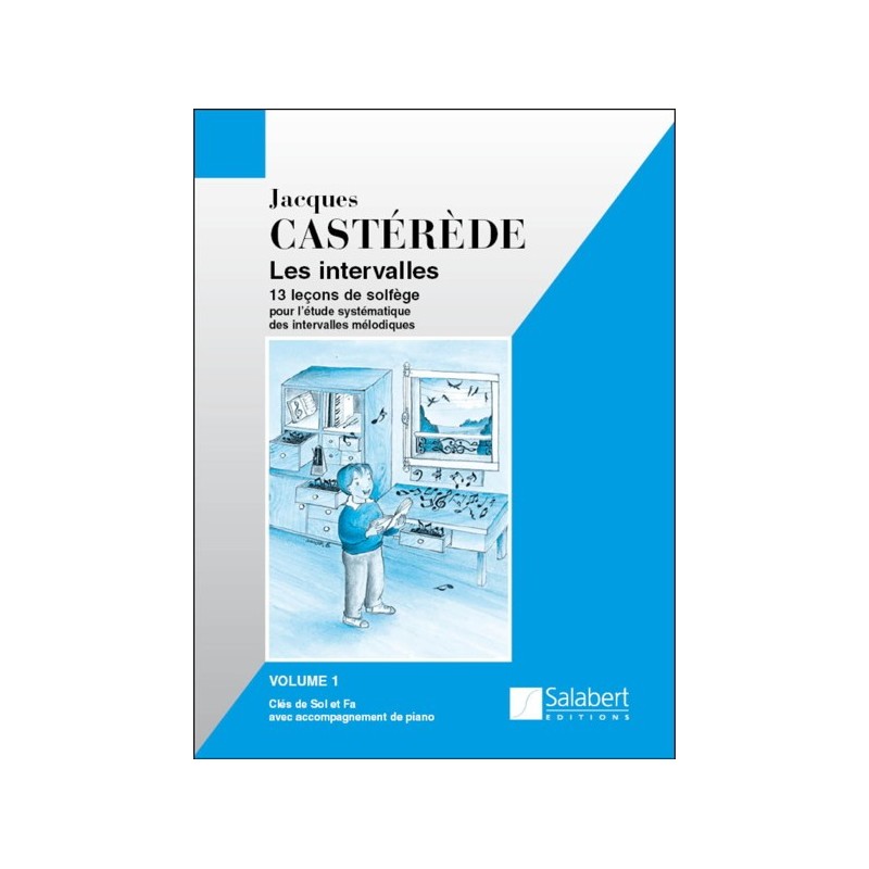 9790048005754SLB_00171100 Les Intervalles - 13 Lecons De Solfege Vol. 1