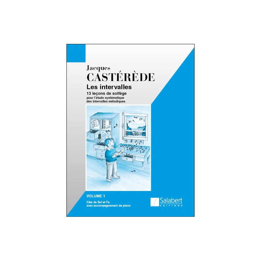 9790048005754SLB_00171100 Les Intervalles - 13 Lecons De Solfege Vol. 1