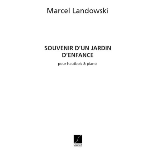 9790048023857SLB_00188800 Souvenir D'Un Jardin D'Enfance