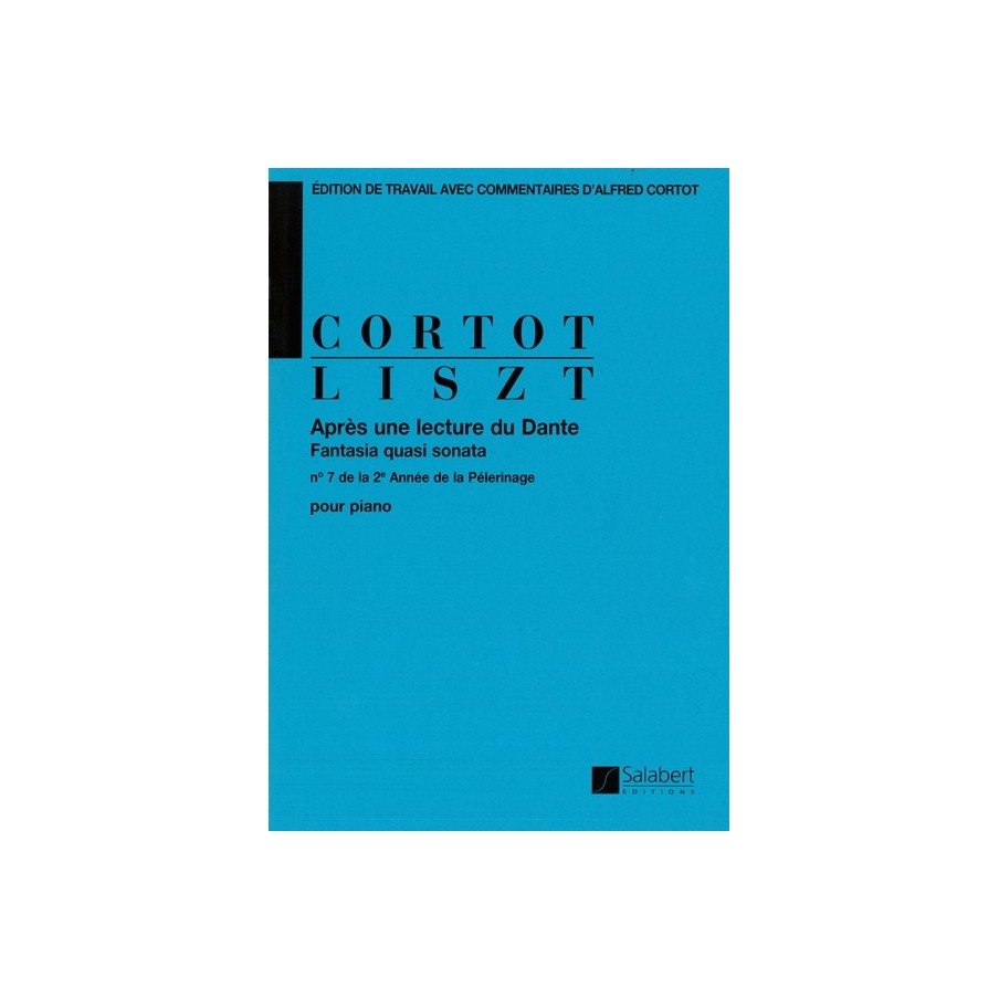 9790048042070SLB_00393300 Après une lecture du Dante, Fantasia quasi sonata