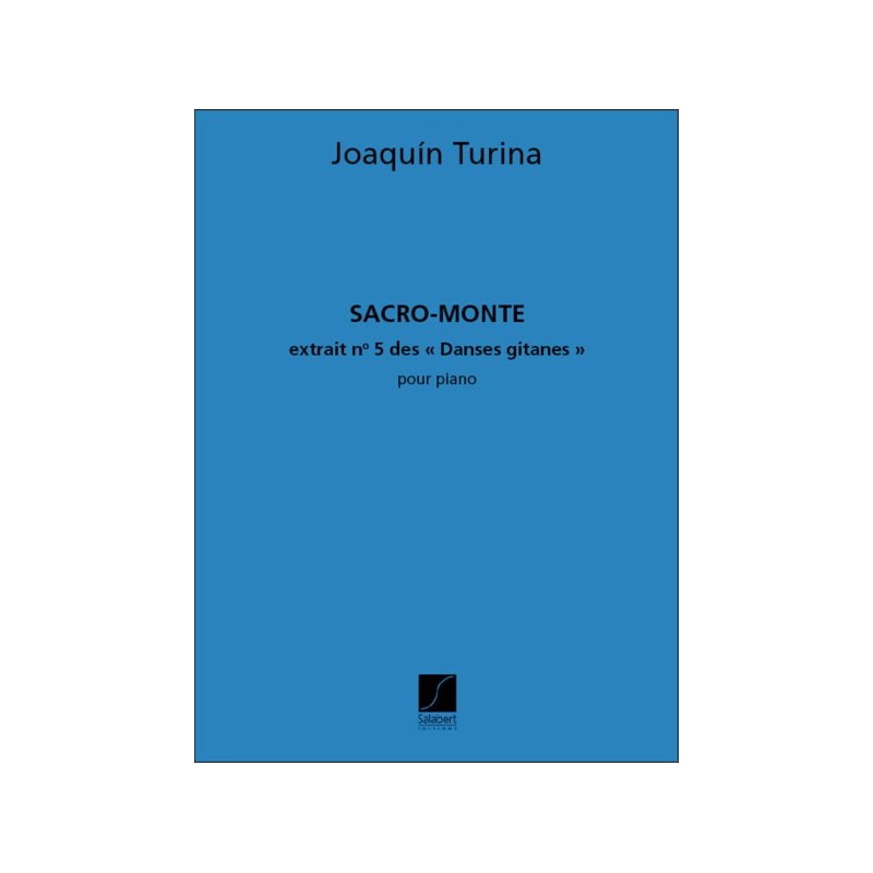 9790048001022SLB_00505300 Sacro Monte N 5 Danses Gitanes Vol 1