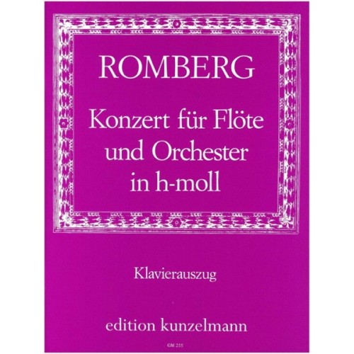 9790206204326EKGM255 Konzert für Flöte h-moll