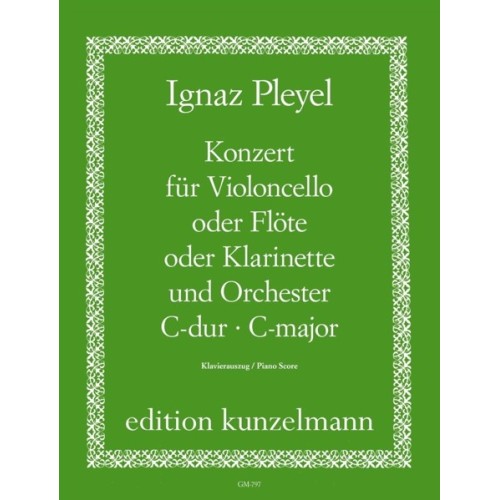 9790206205279EKGM797 Konzert Für Violoncello (Fl-Klar)