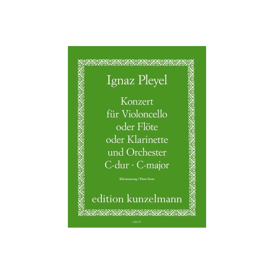 9790206205279EKGM797 Konzert Für Violoncello (Fl-Klar)