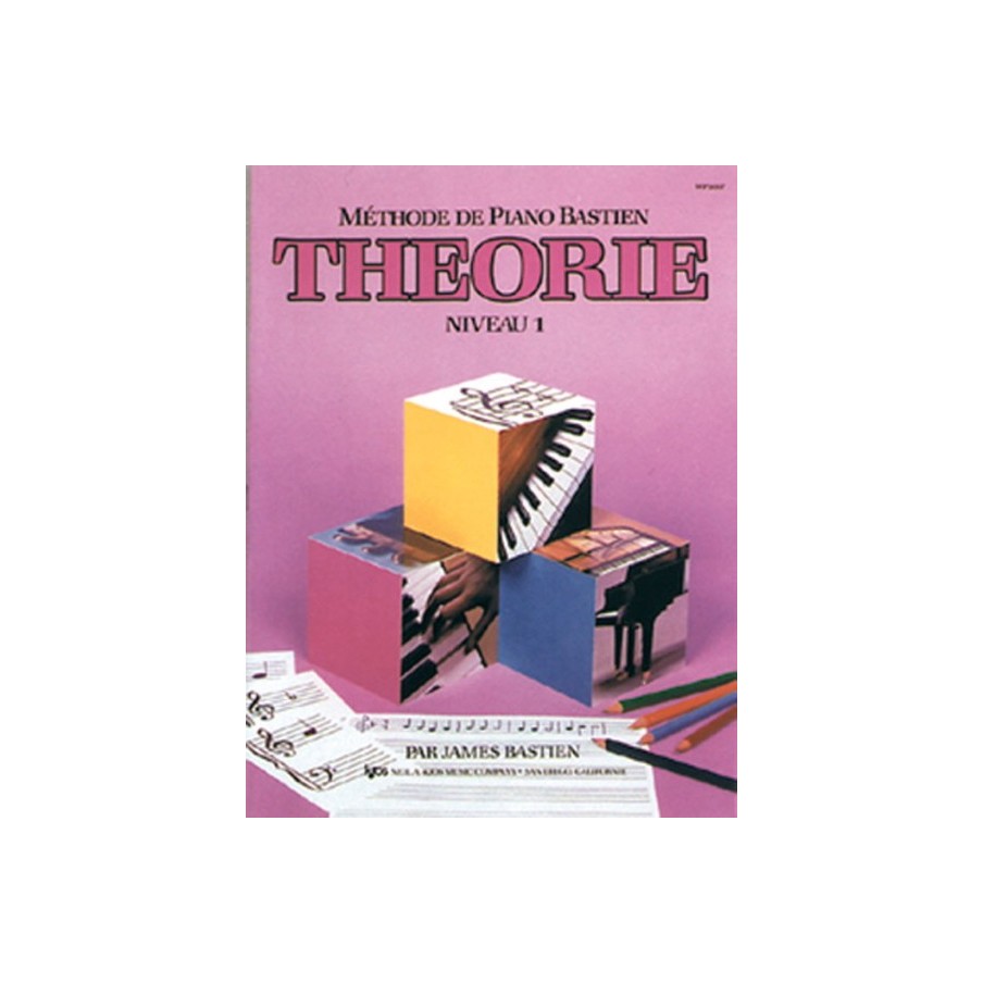 9780849794605CARMF935 Méthode de Piano Bastien : Théorie, Niveau 1