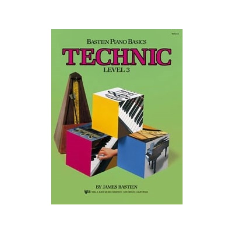 9780849793028KJSWP218 Bastien Piano Basics Technic Level 3