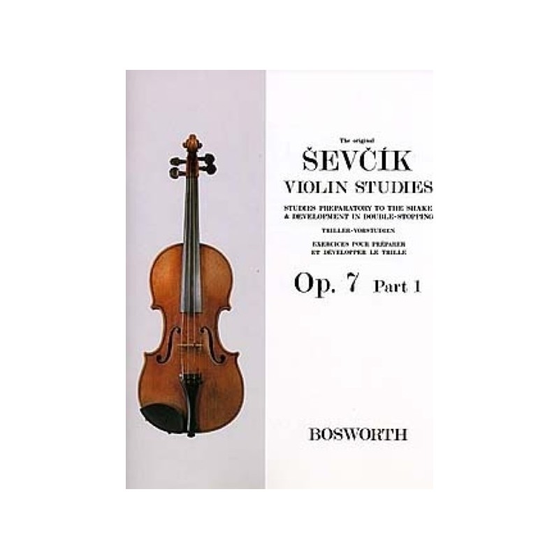 884088465100BWH003530 The Original Sevcik Violin Studies Op. 7 Part 1