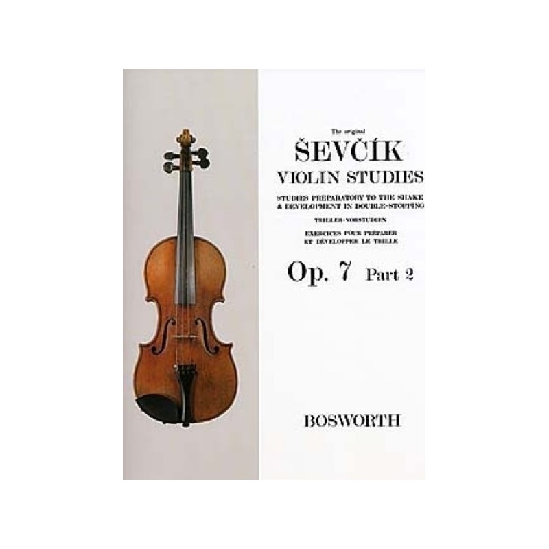 9781847721709BWH003531 The Original Sevcik Violin Studies Op. 7 Part 2