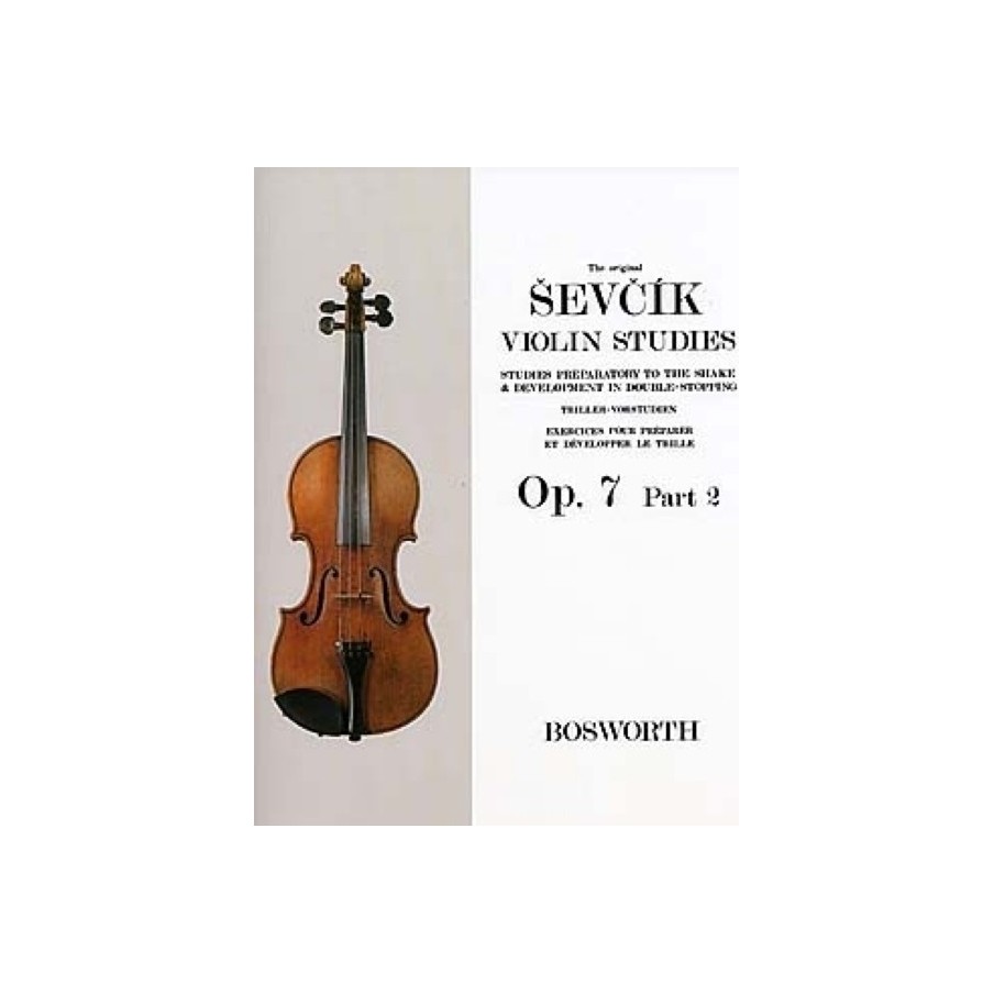 9781847721709BWH003531 The Original Sevcik Violin Studies Op. 7 Part 2