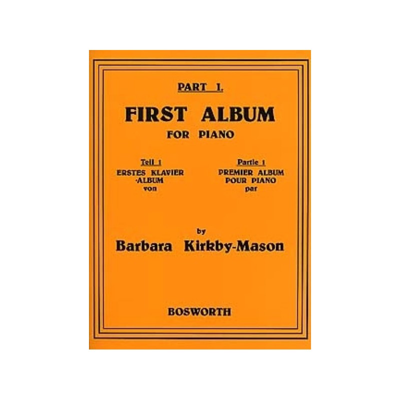 9781844497065BWH003620 First Album For Piano 1 - Erstes Klavieralbum