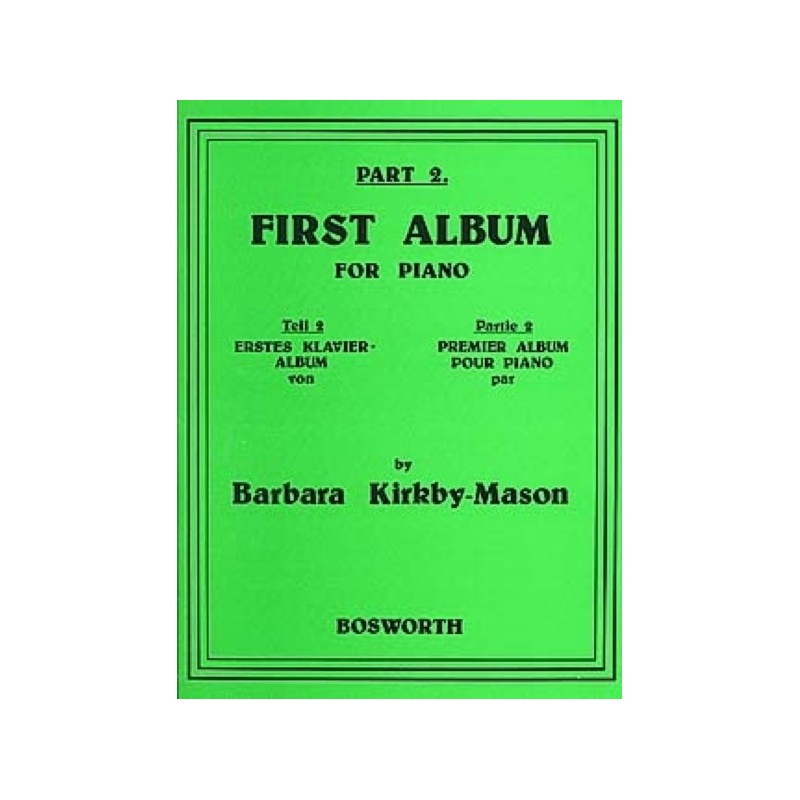 9780711995161BWH003621 First Album For Piano 2
