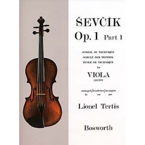 752187440246BWH003914 Sevcik Viola Studies: School Of Technique Part 1
