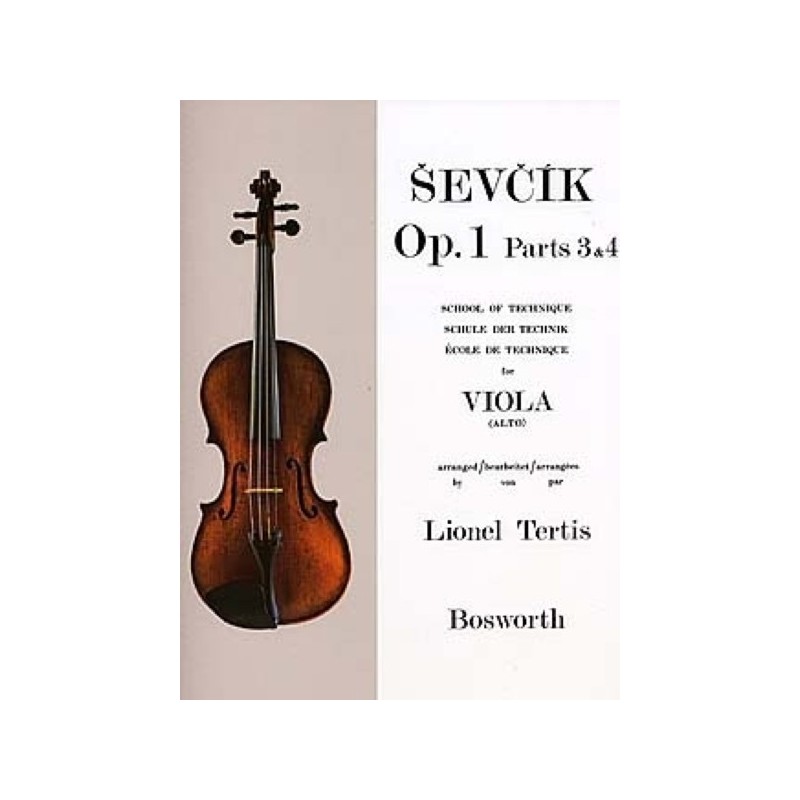 9781847726377BWH003916 Viola Studies: School Of Technique Parts 3 And 4