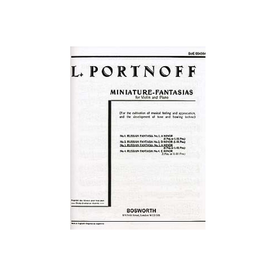 9781847729262BWH004564 Russian Fantasy No. 3 in A minor