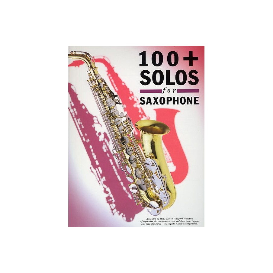 9780711931053MUSAM90025 100+ Solos For Saxophone