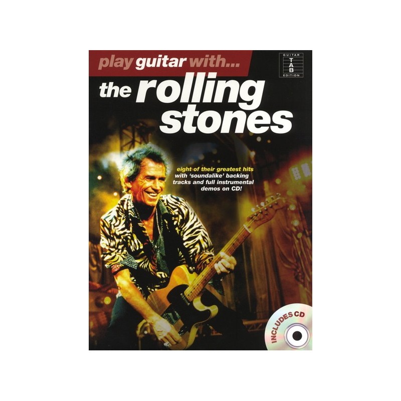 9780711933101MUSAM90247 Play Guitar With... The Rolling Stones