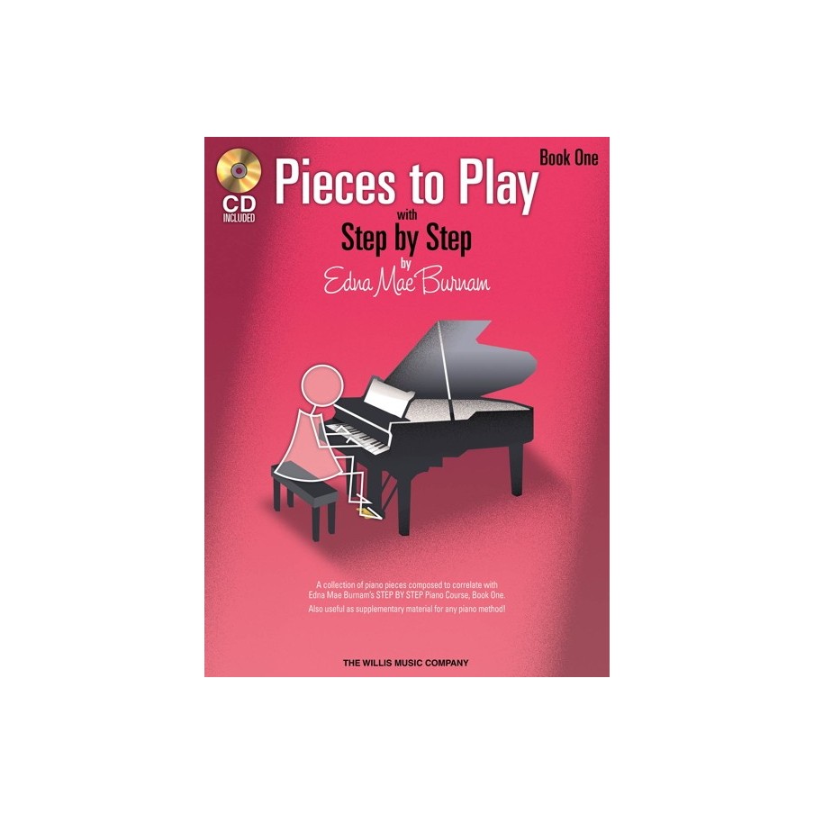 884088220525HL00416772 Pieces to Play - Book 1 with CD