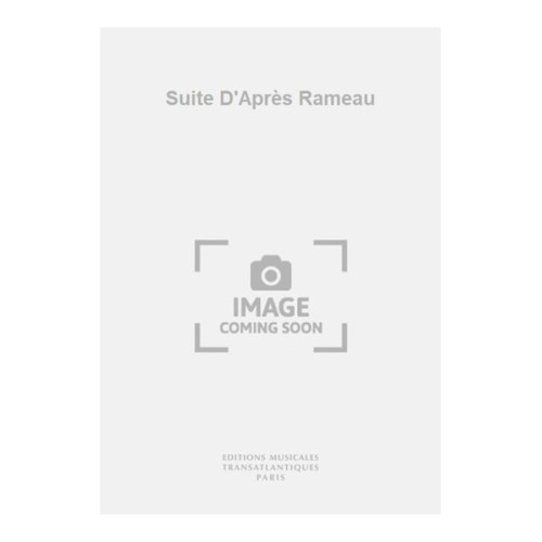 5020679281550ETR001187 Suite D'Après Rameau
