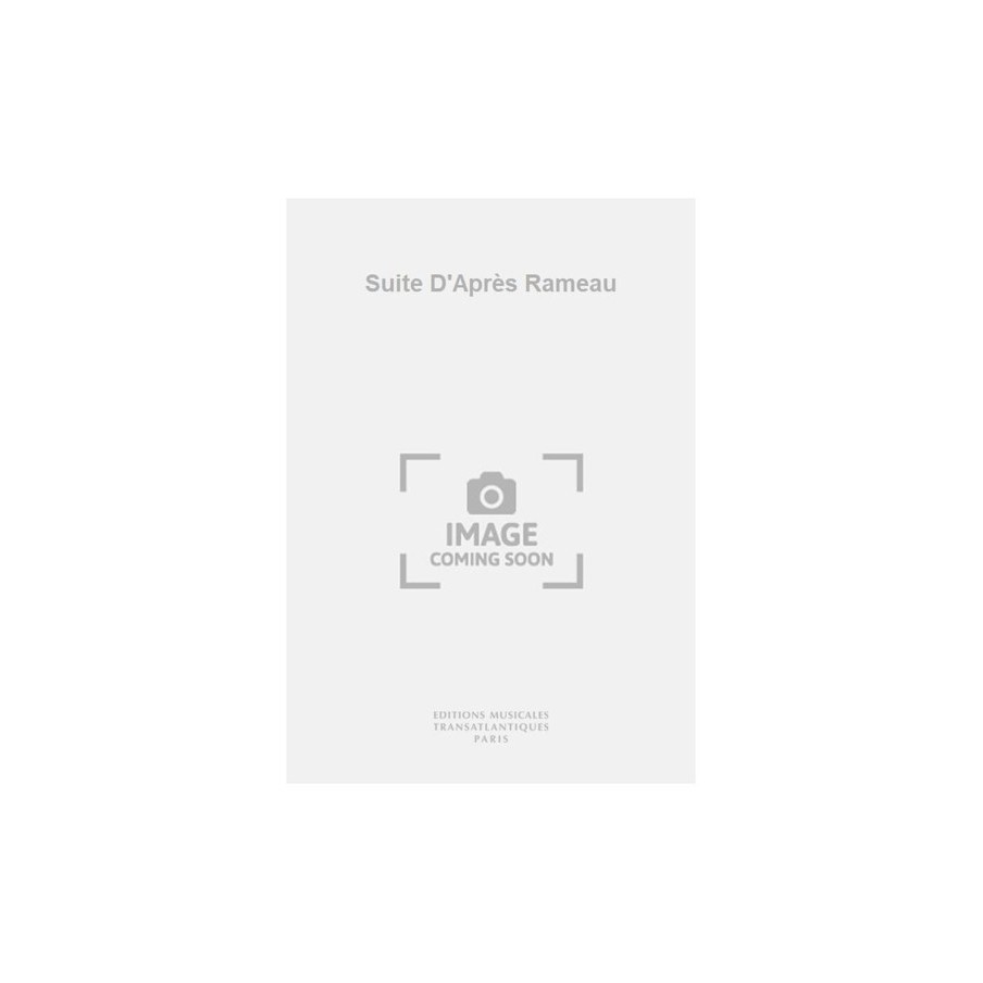 5020679281550ETR001187 Suite D'Après Rameau
