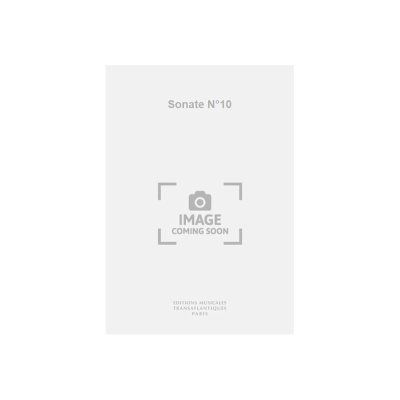 0000002099118ETR001356 Sonate N°10