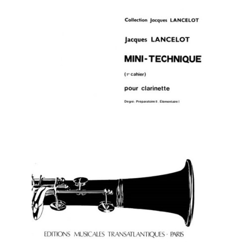 5020679588383ETR001808 Mini-Technique vol. 1 : Preparatoire II-Elem I